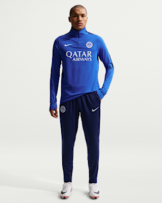 Inter Milan Strike Men's Nike Dri-FIT Football Knit Pants. Nike PT